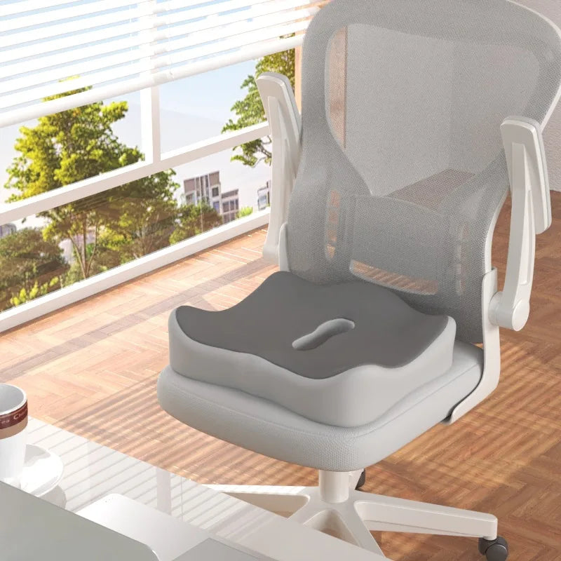 Easely memory foam seat cushion, grey
