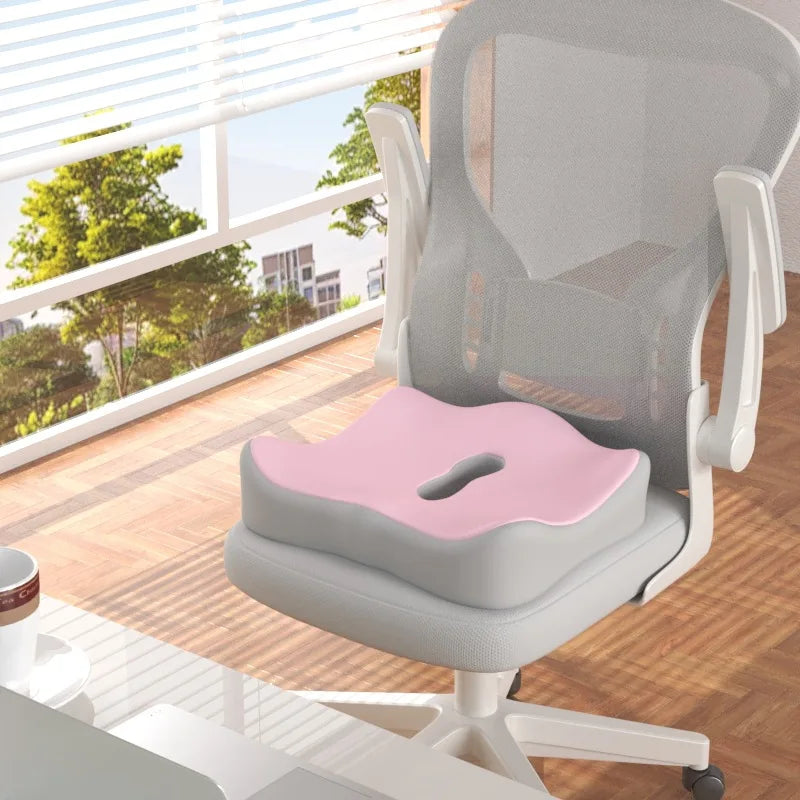 Easely memory foam seat cushion, pink