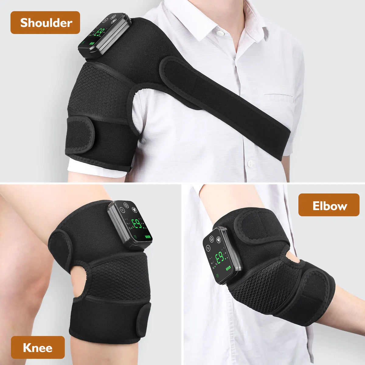 Easely cordless heated knee massager, photo 3
