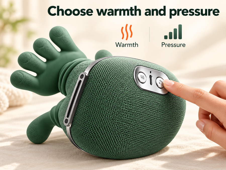 Choose warmth and pressure